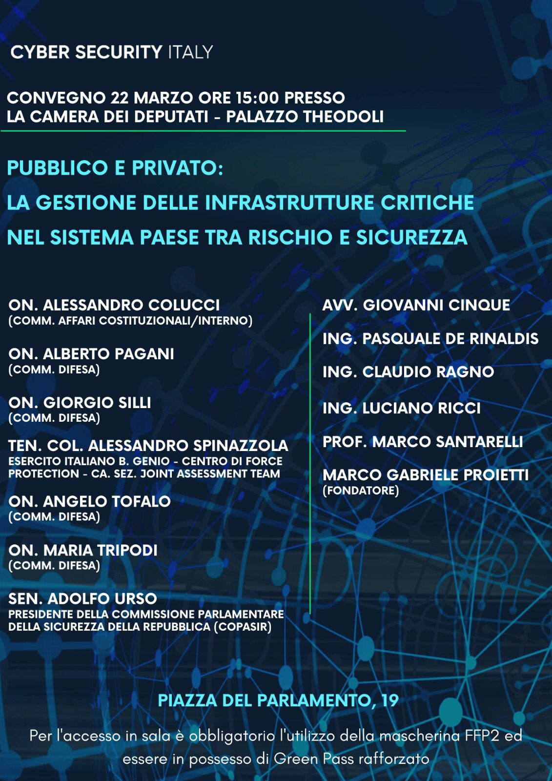 Convegno di Cyber Security Italy