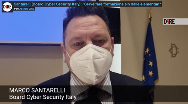 Marco Santarelli - board Cyber Security Italy